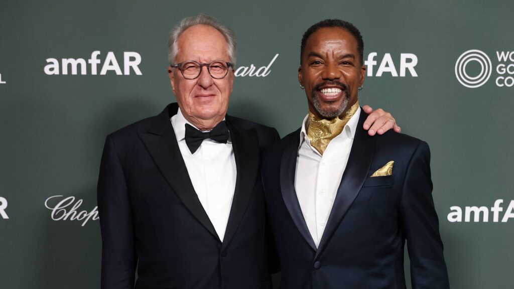 Geoffrey Rush and Rodney Hicks