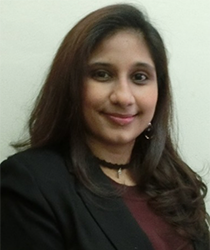 Portrait of Dr. Kejal Hasmukharay, geriatrician at the University Malaya Medical Center, Malaysia