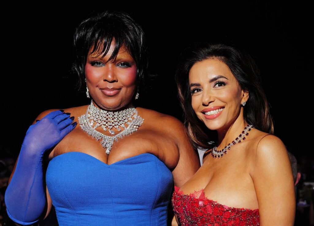 Lizzo and Eva Longoria